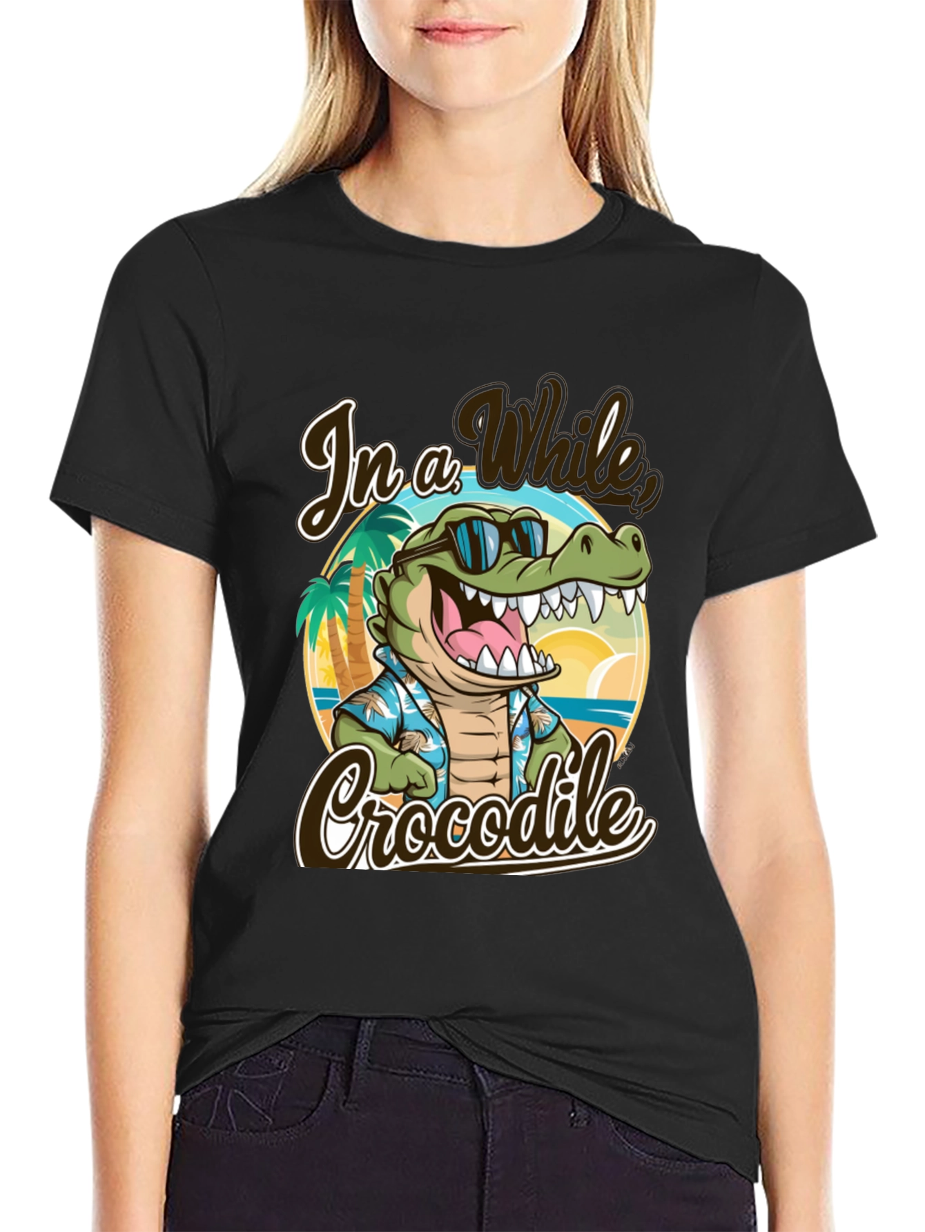 In a While Crocodile T-Shirt