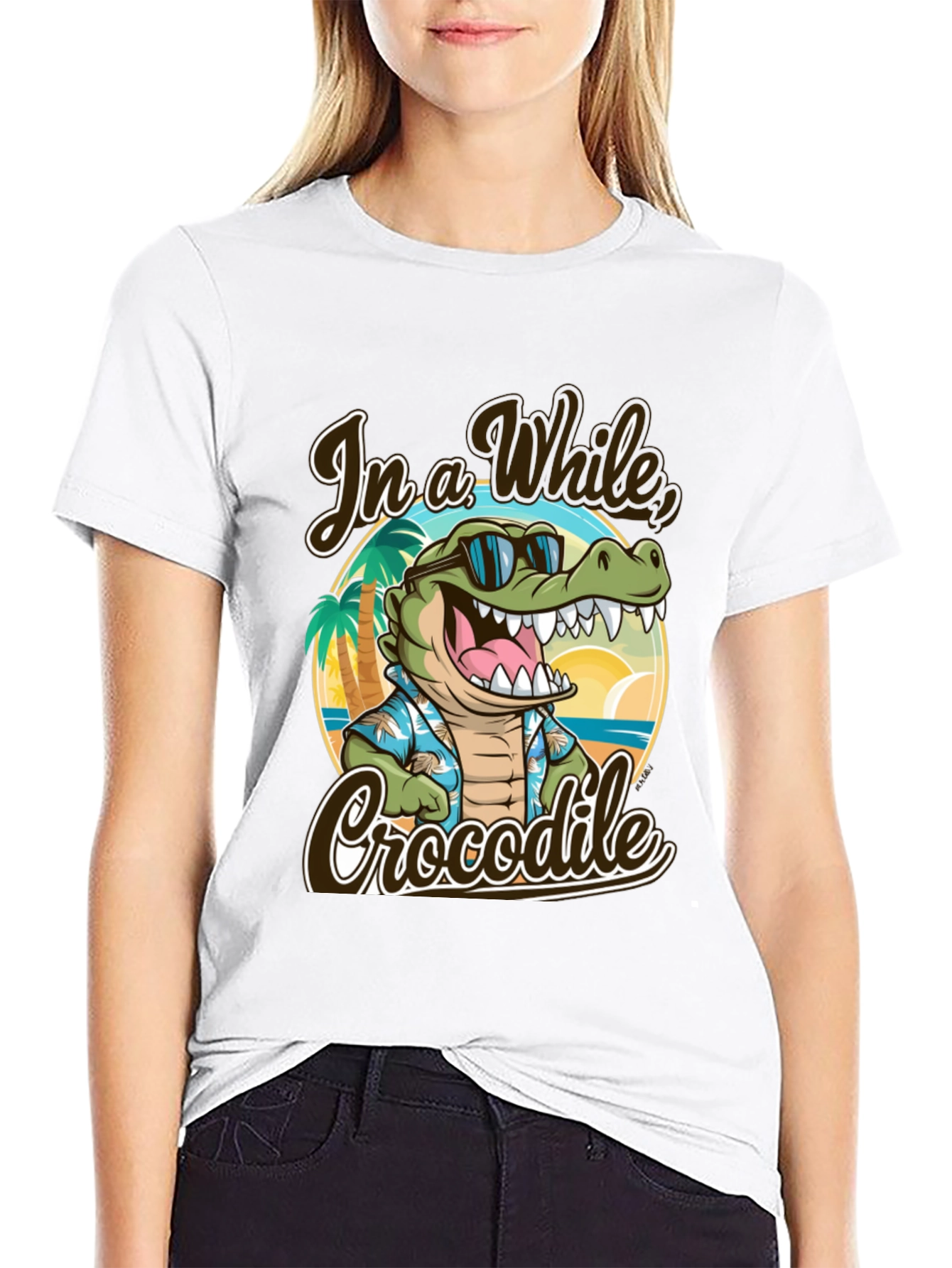 In a While Crocodile T-Shirt