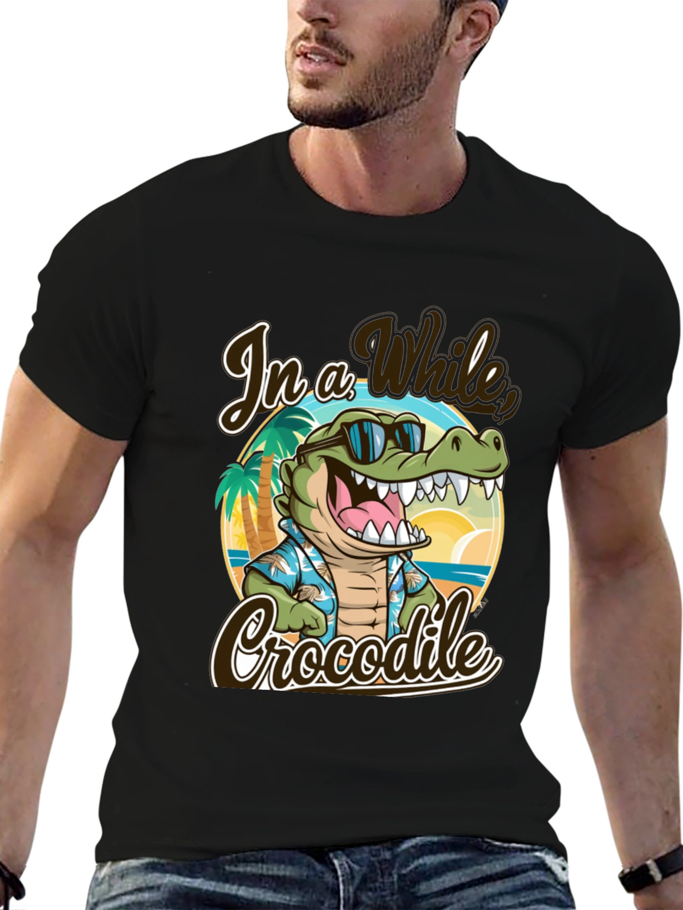 In a While Crocodile T-Shirt