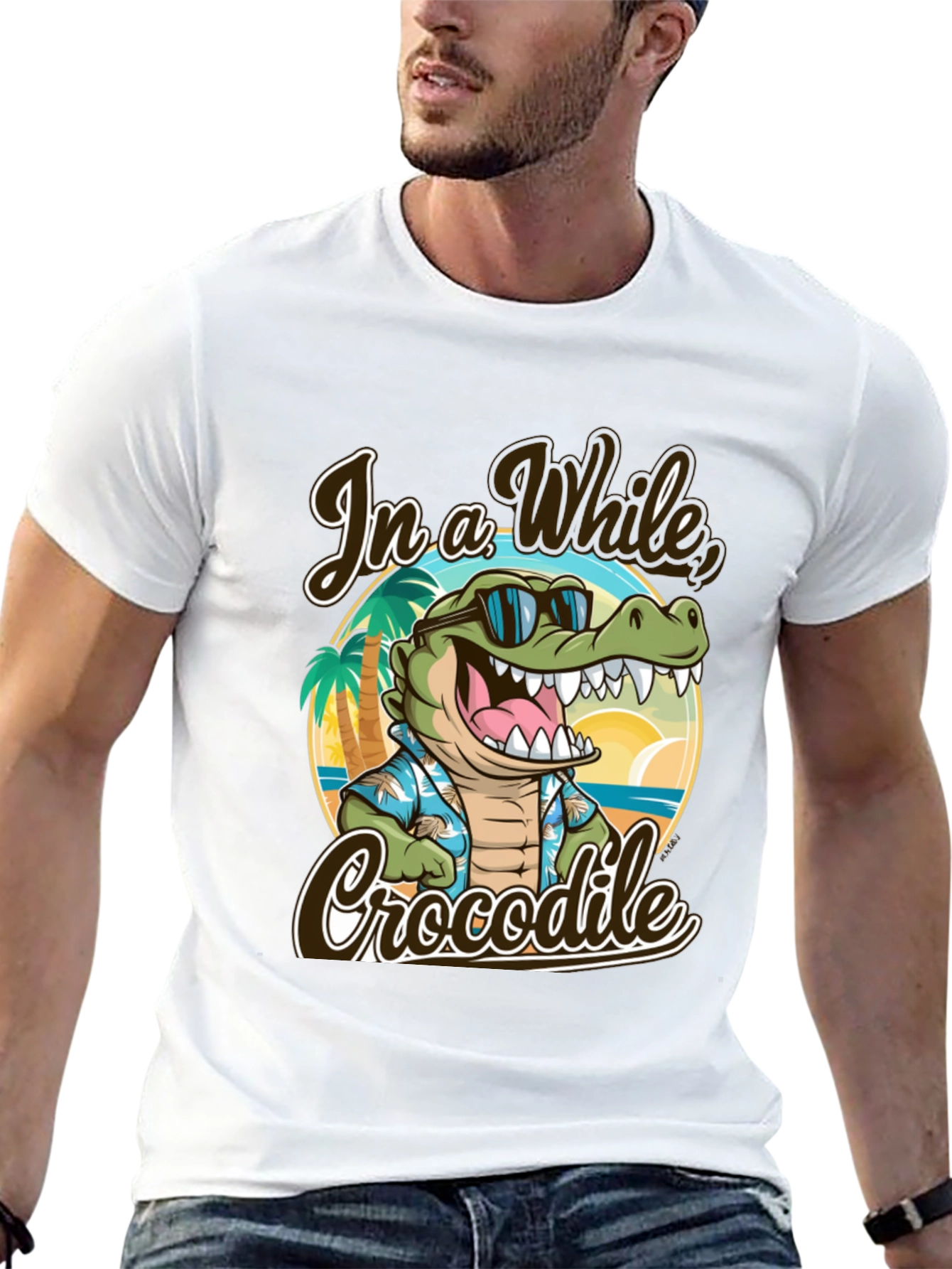 In a While Crocodile T-Shirt