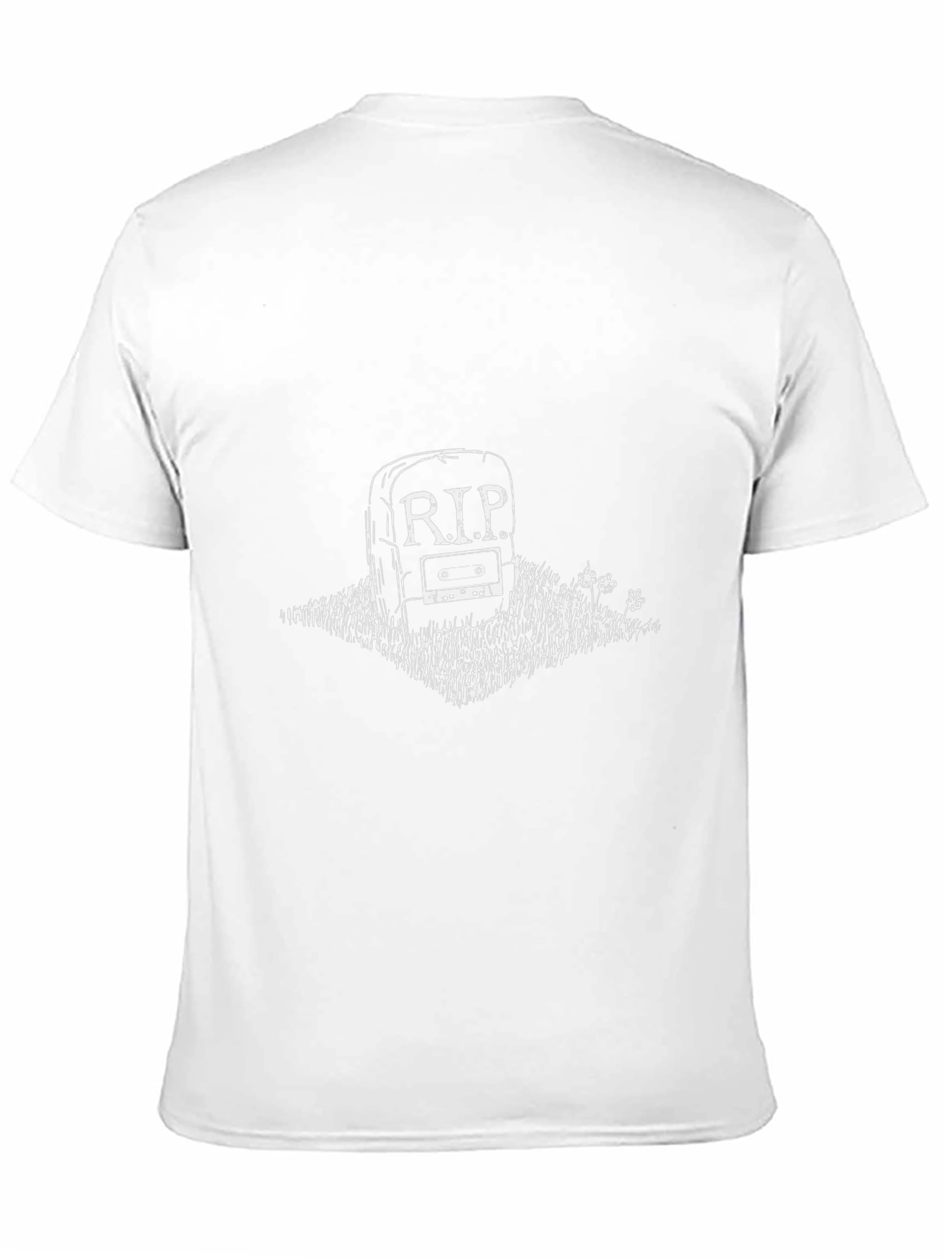 RIP Cassette Tape Black T-Shirt