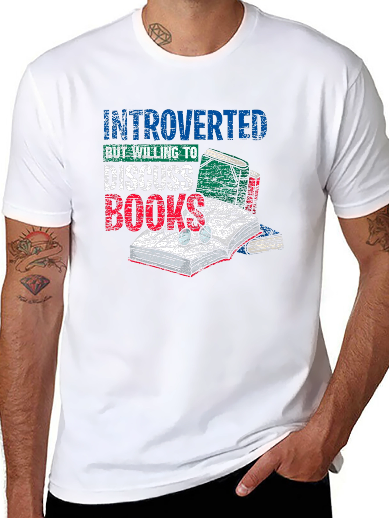 Introverted Book Lover T-Shirt