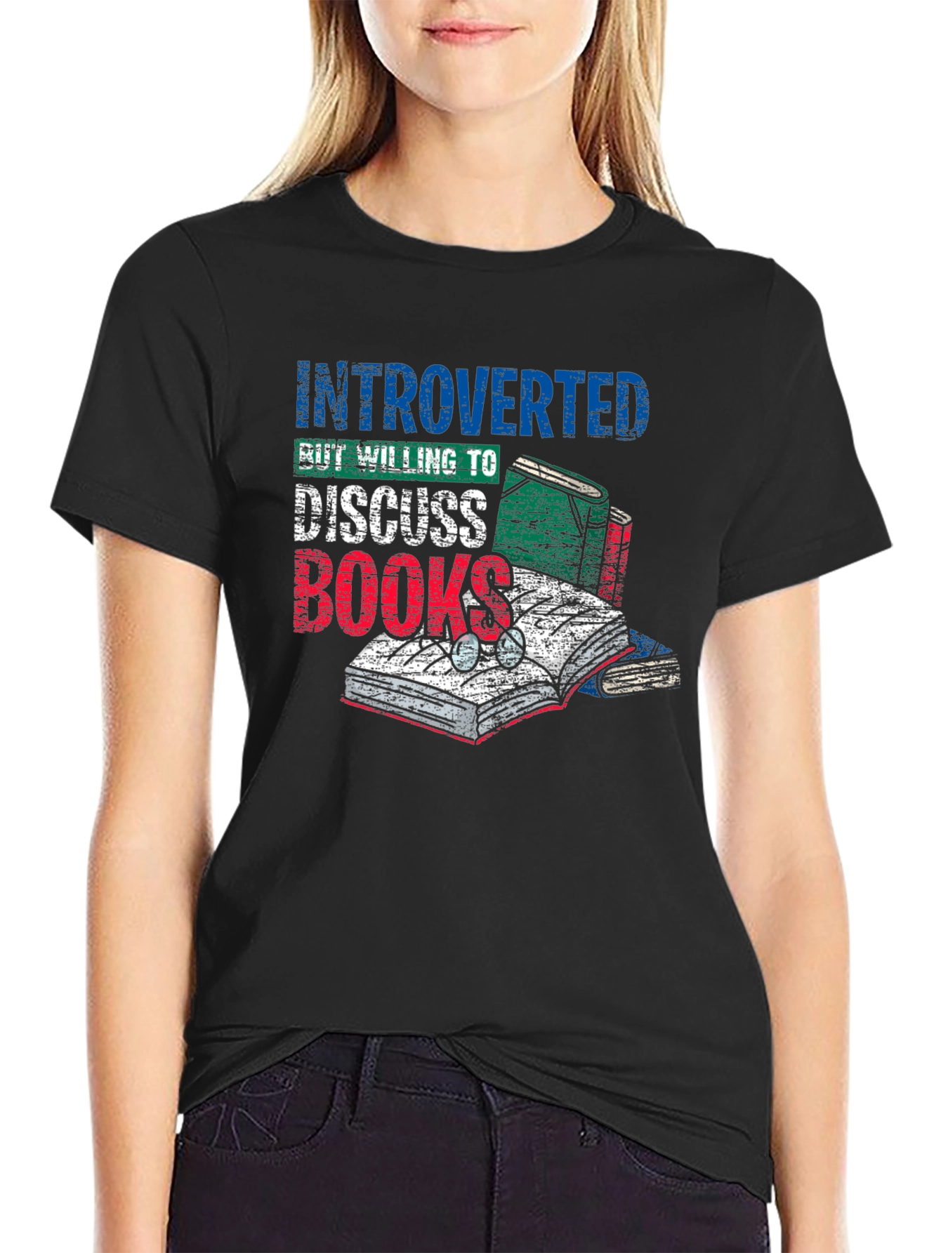 Introverted Book Lover T-Shirt