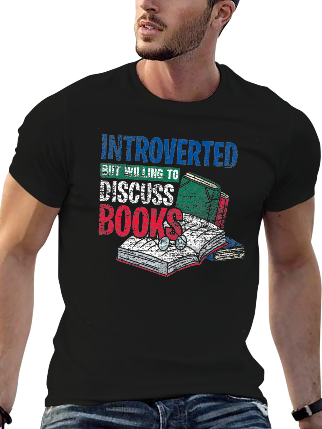 Introverted Book Lover T-Shirt