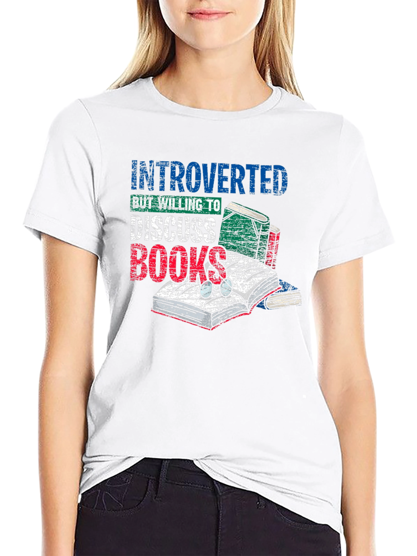 Introverted Book Lover T-Shirt