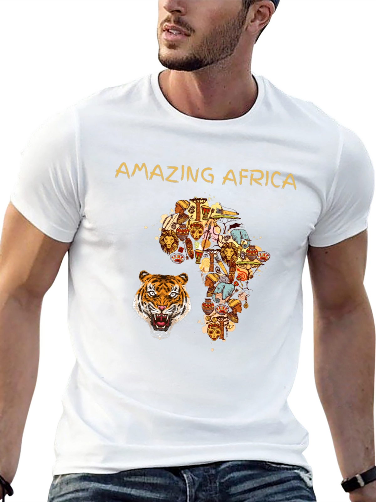 Amazing Africa Graphic T-Shirt