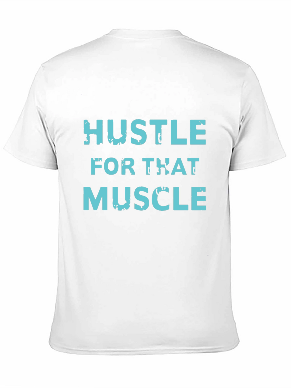 Hustle For That Muscle Black Graphic Tee