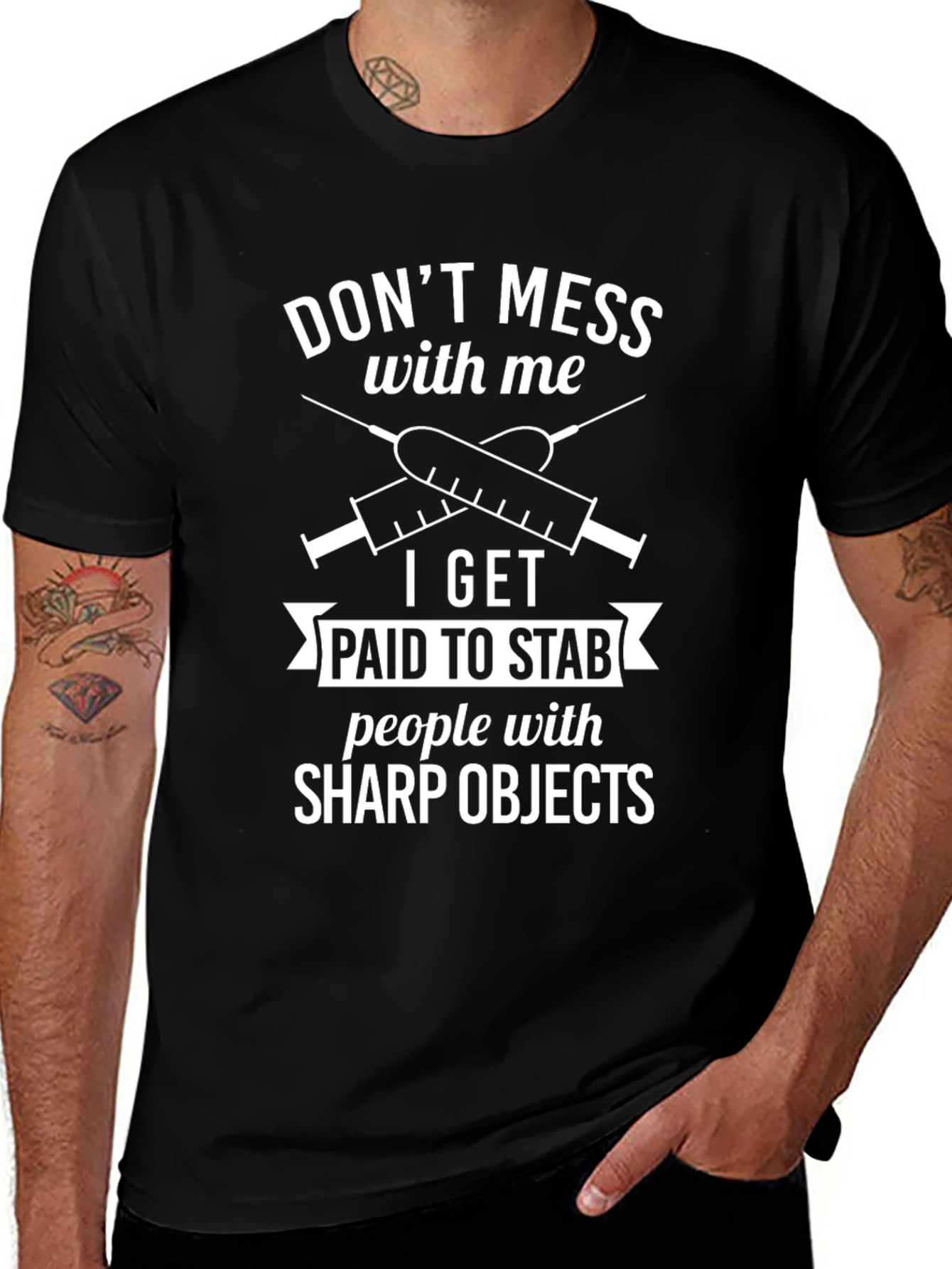 Dont Mess With Me Sharp Objects T-Shirt