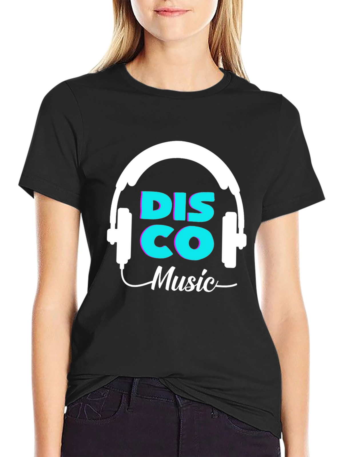 Disco Music Graphic T-Shirt