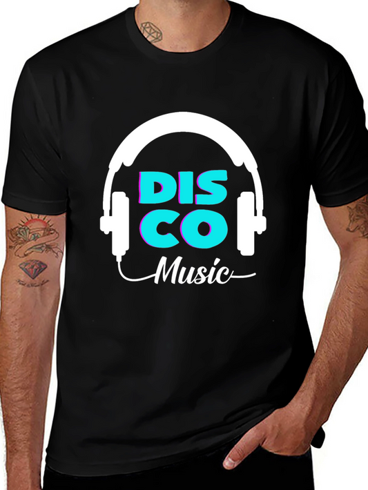 Disco Music Graphic T-Shirt