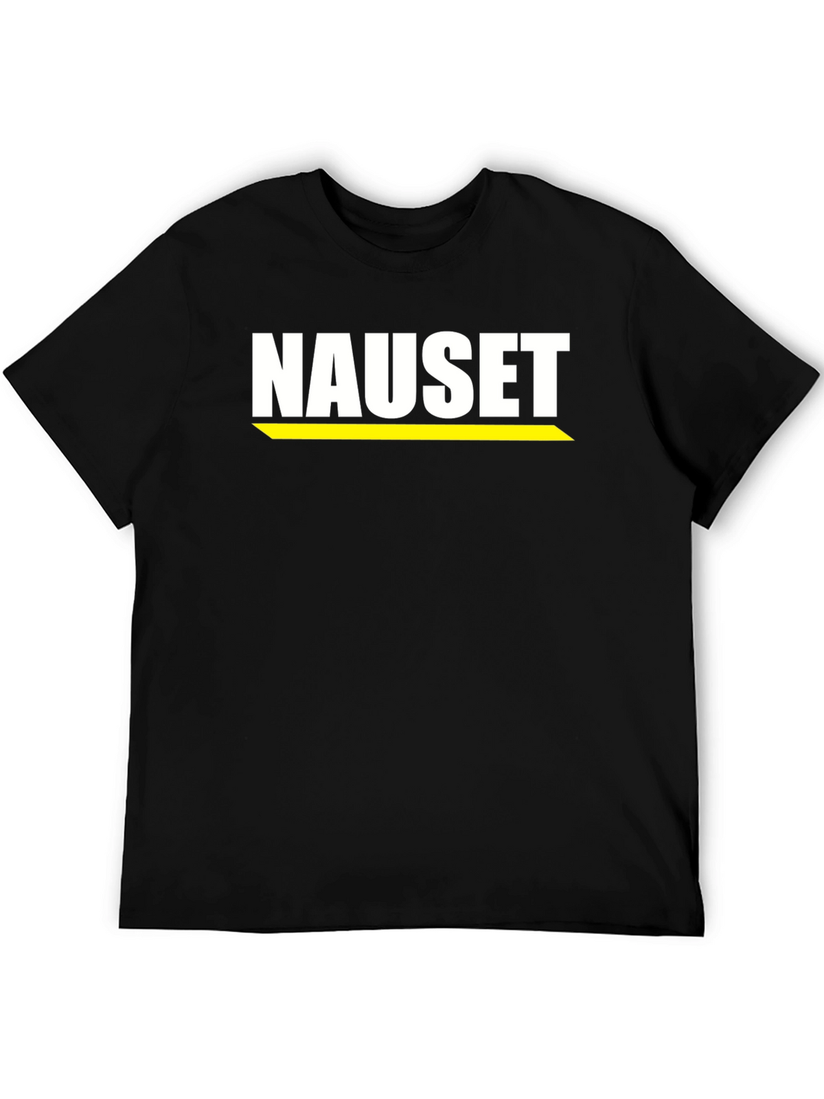 Nauset Graphic Tee - Classic Black Cotton T-Shirt