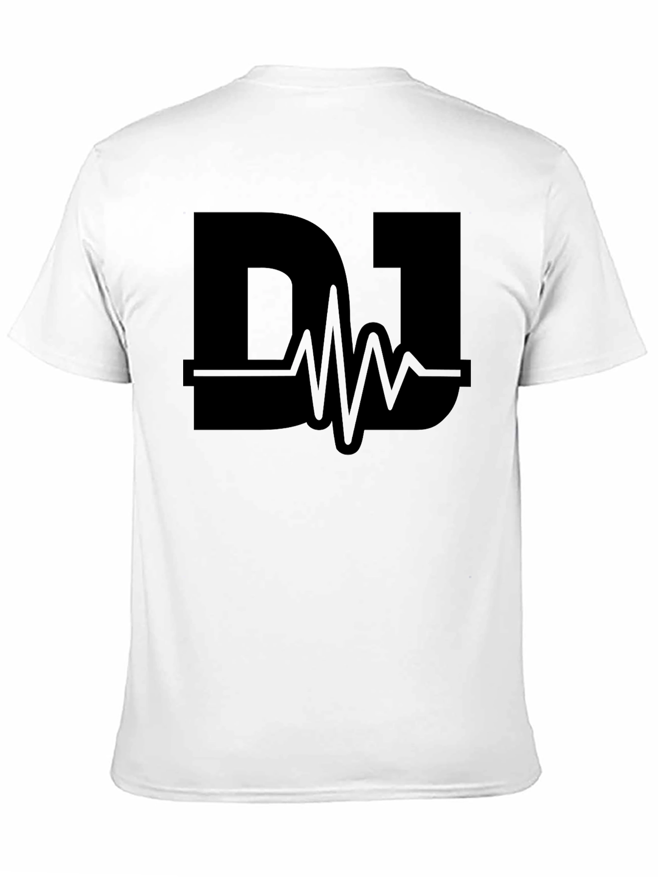 DJ Pulse Black T-Shirt - Music Lover Tee