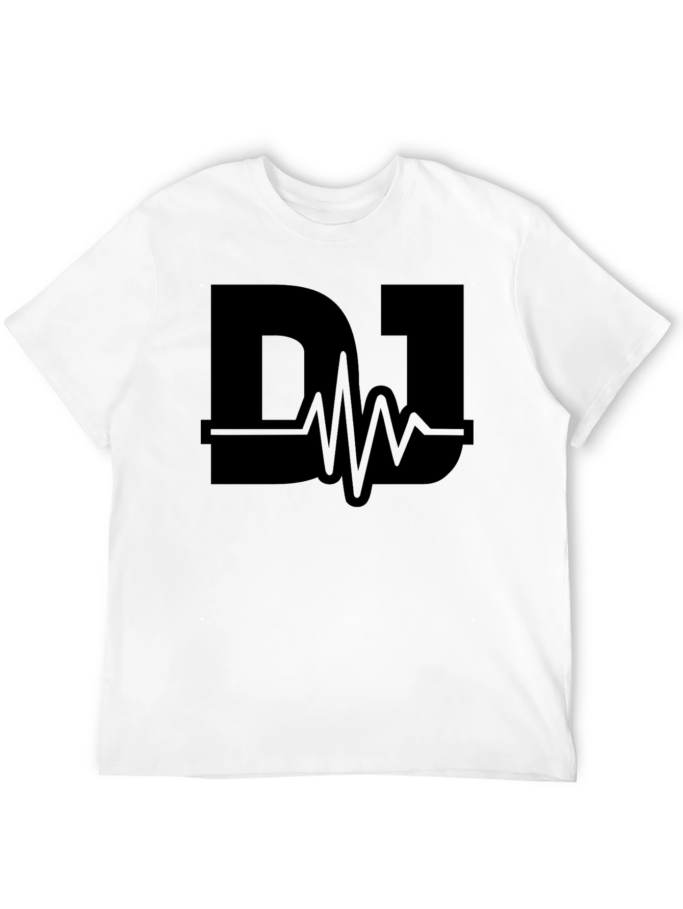 DJ Pulse Black T-Shirt - Music Lover Tee
