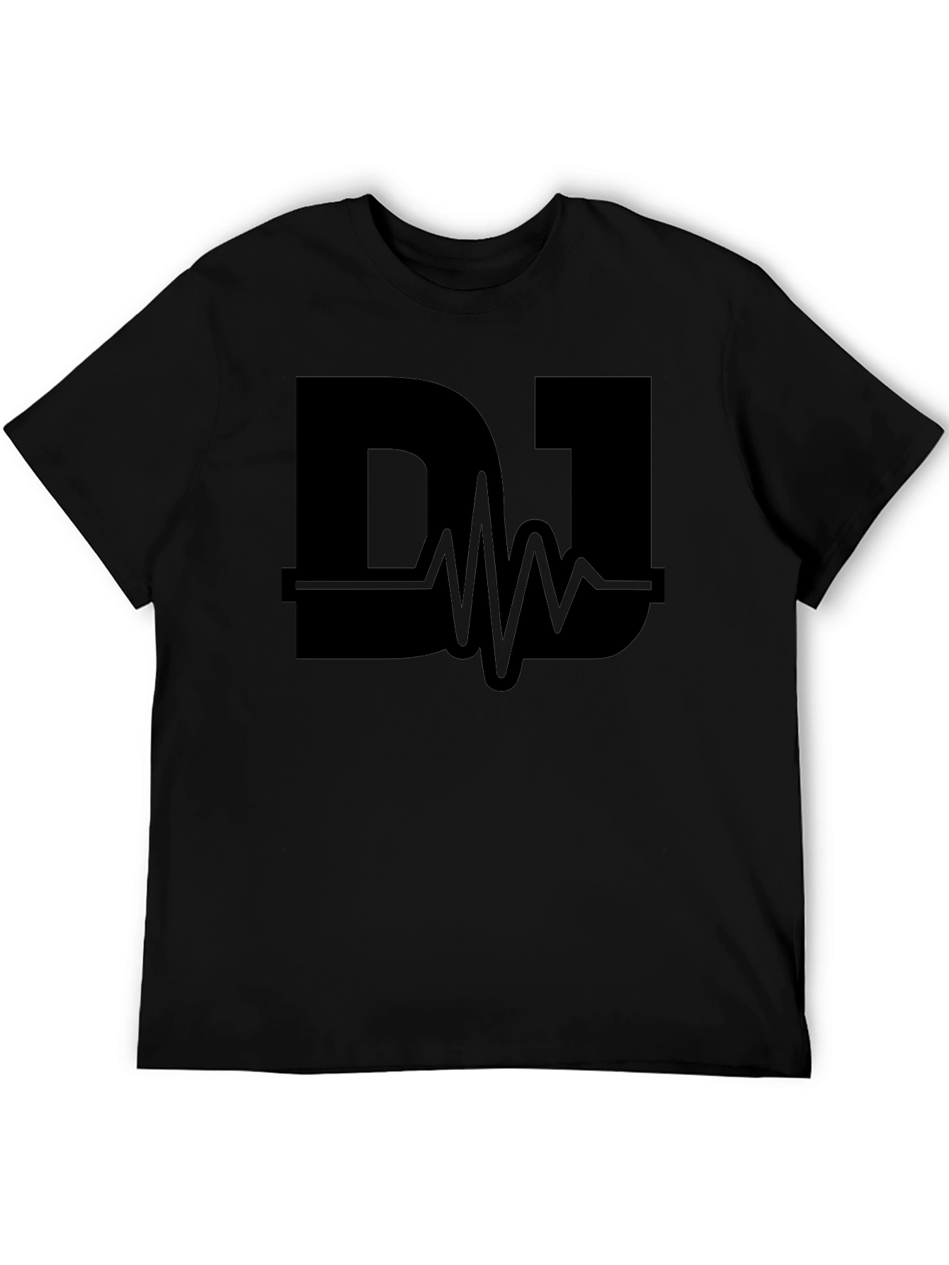 DJ Pulse Black T-Shirt - Music Lover Tee