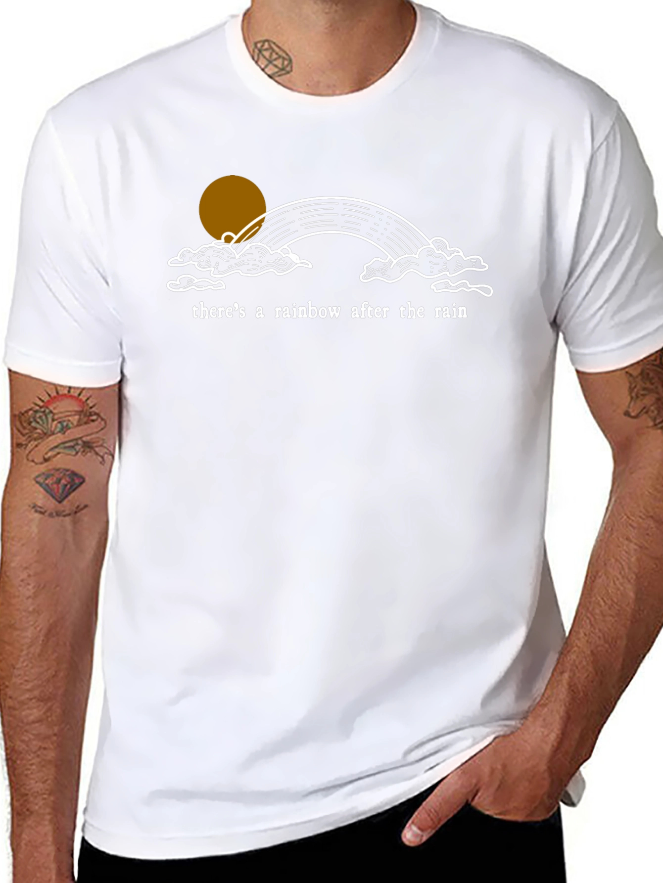 Rainbow After the Rain Graphic Tee