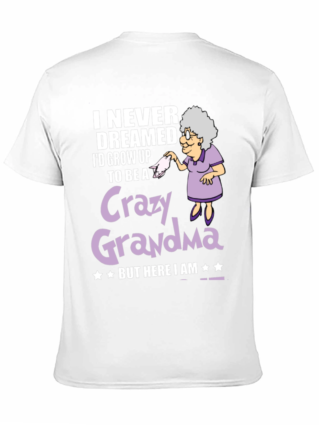 Crazy Grandma Graphic Tee