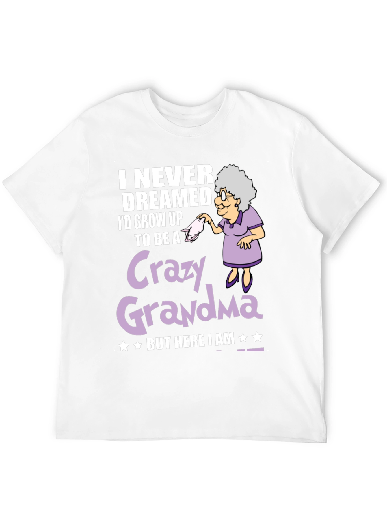 Crazy Grandma Graphic Tee
