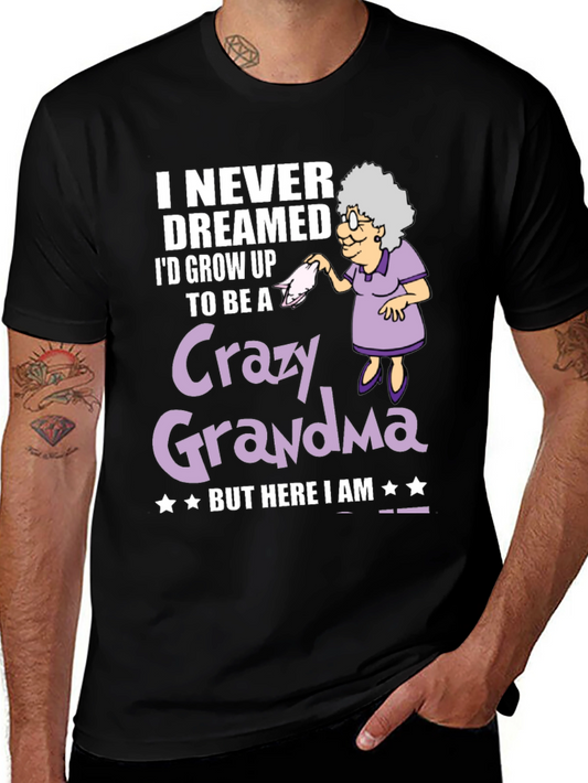 Crazy Grandma Graphic Tee
