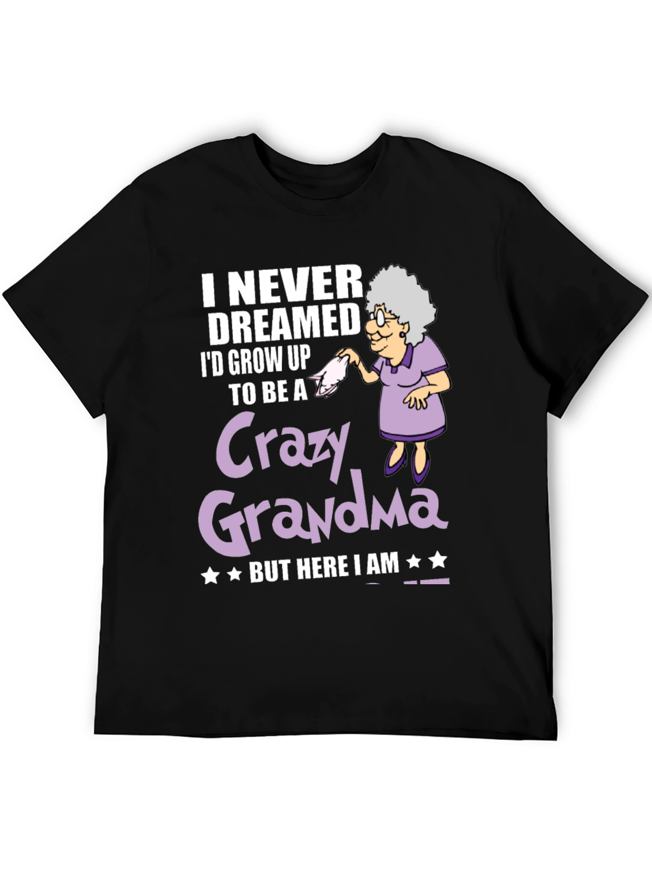 Crazy Grandma Graphic Tee