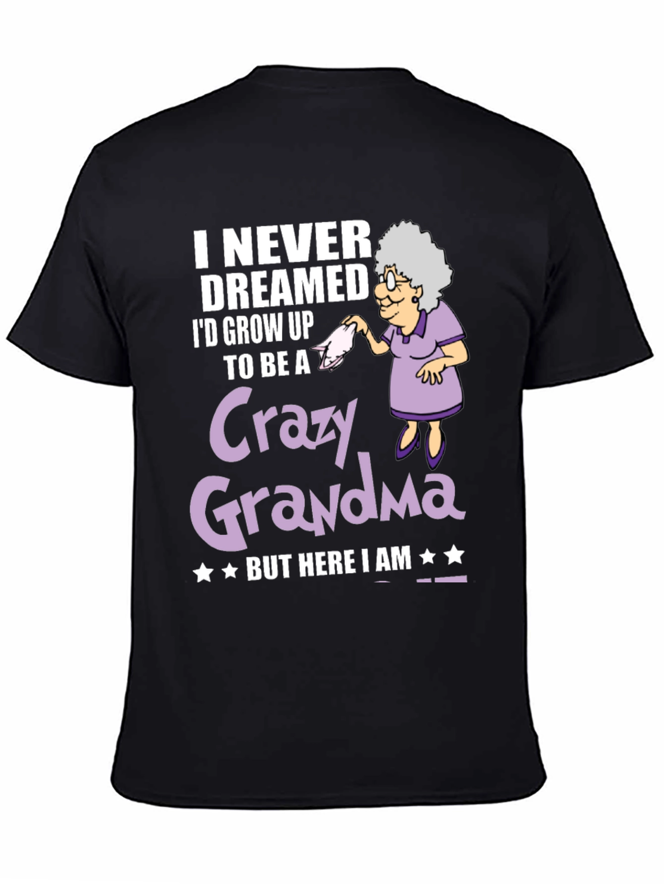 Crazy Grandma Graphic Tee