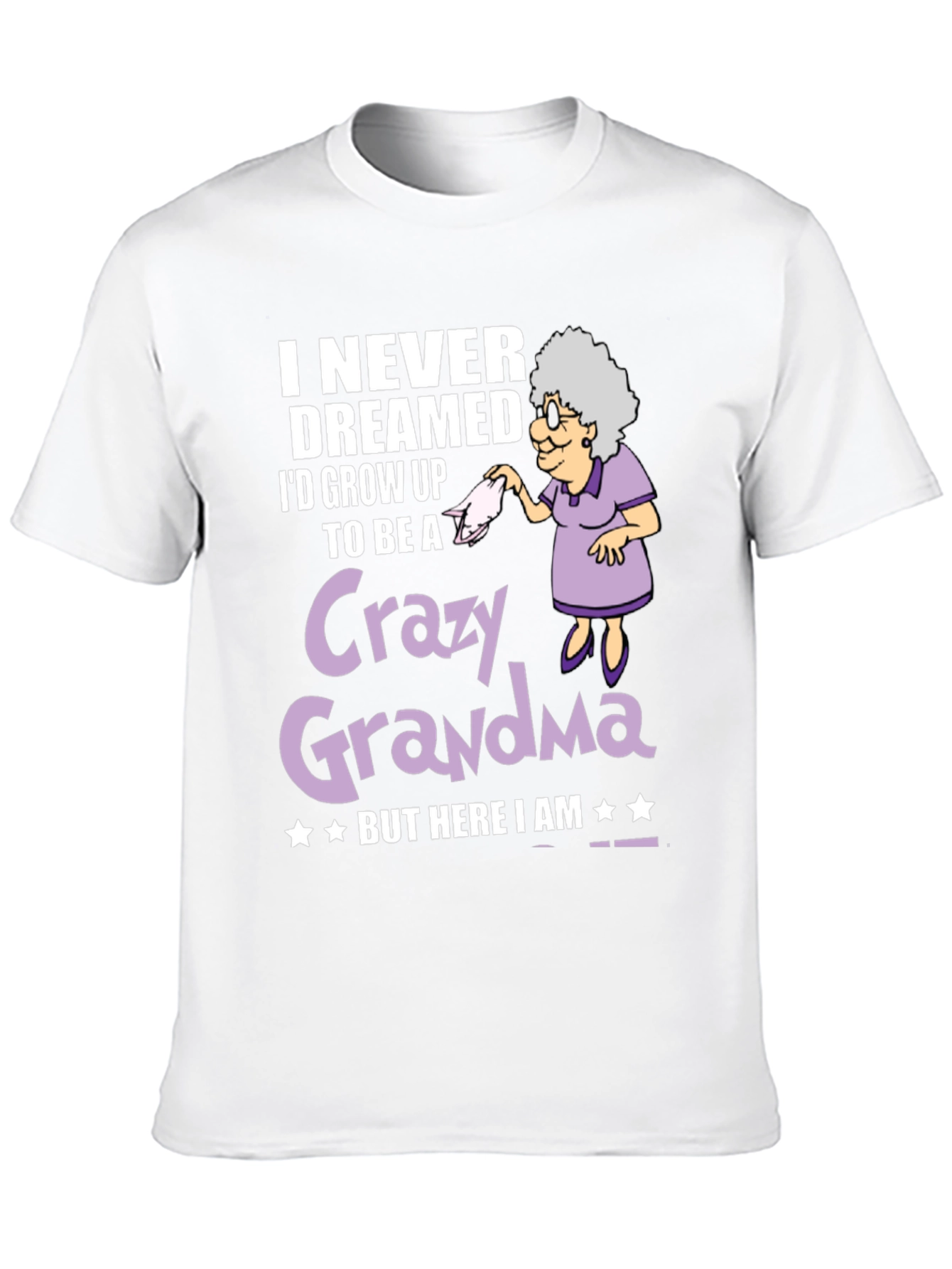Crazy Grandma Graphic Tee