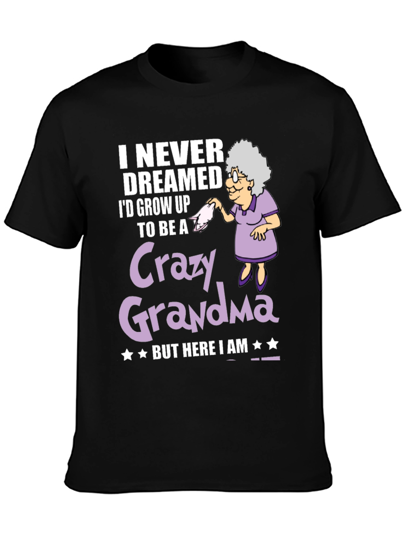 Crazy Grandma Graphic Tee