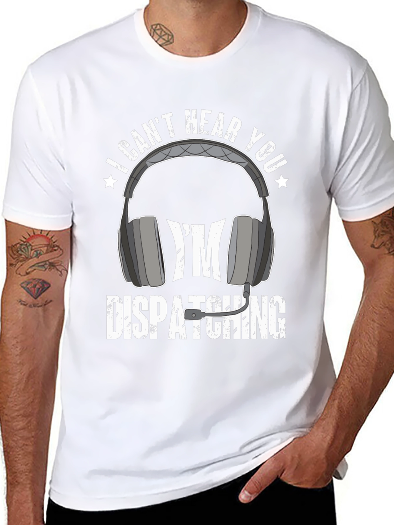 Dispatcher T-Shirt - I Cant Hear You Tee