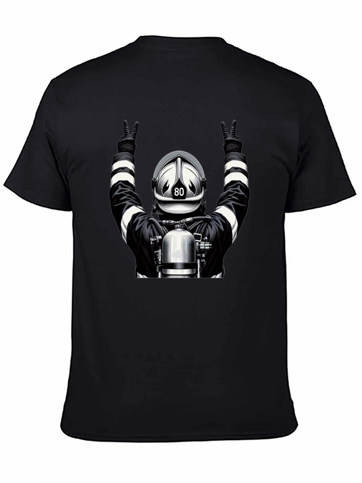 Firefighter 80 Graphic T-Shirt