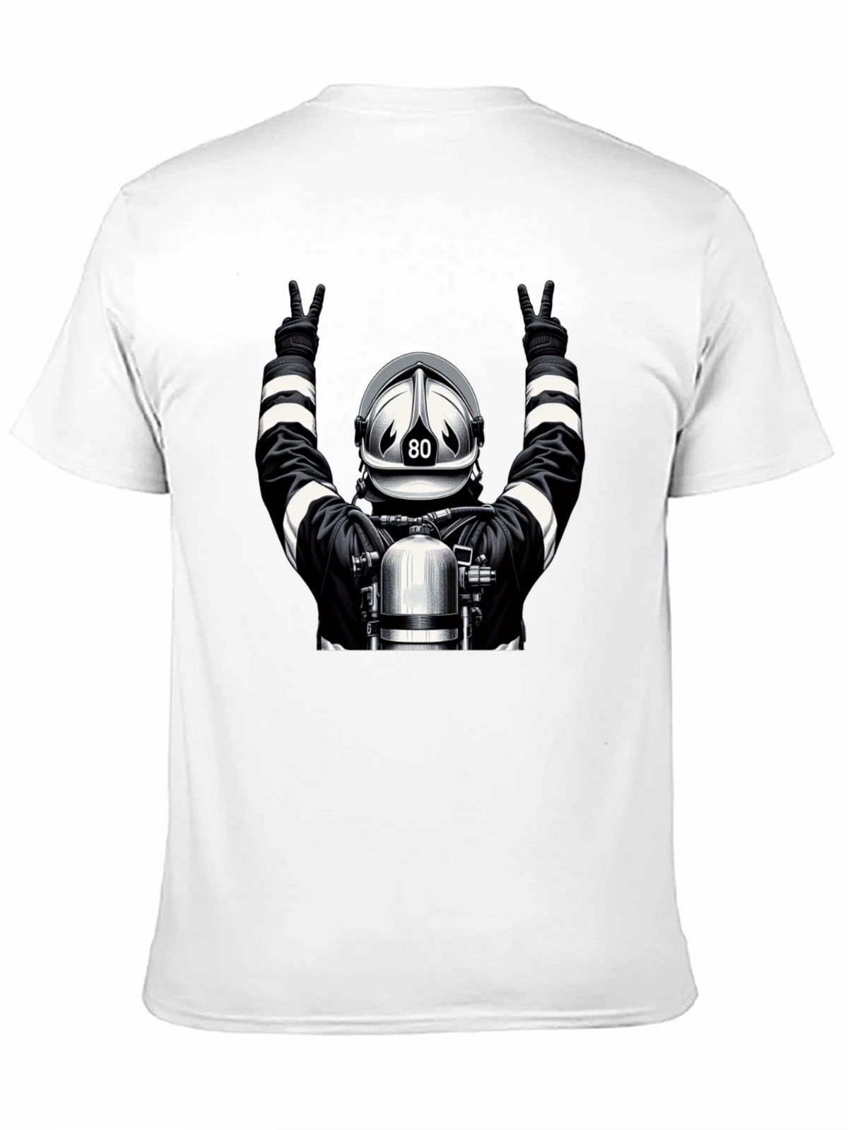 Firefighter 80 Graphic T-Shirt