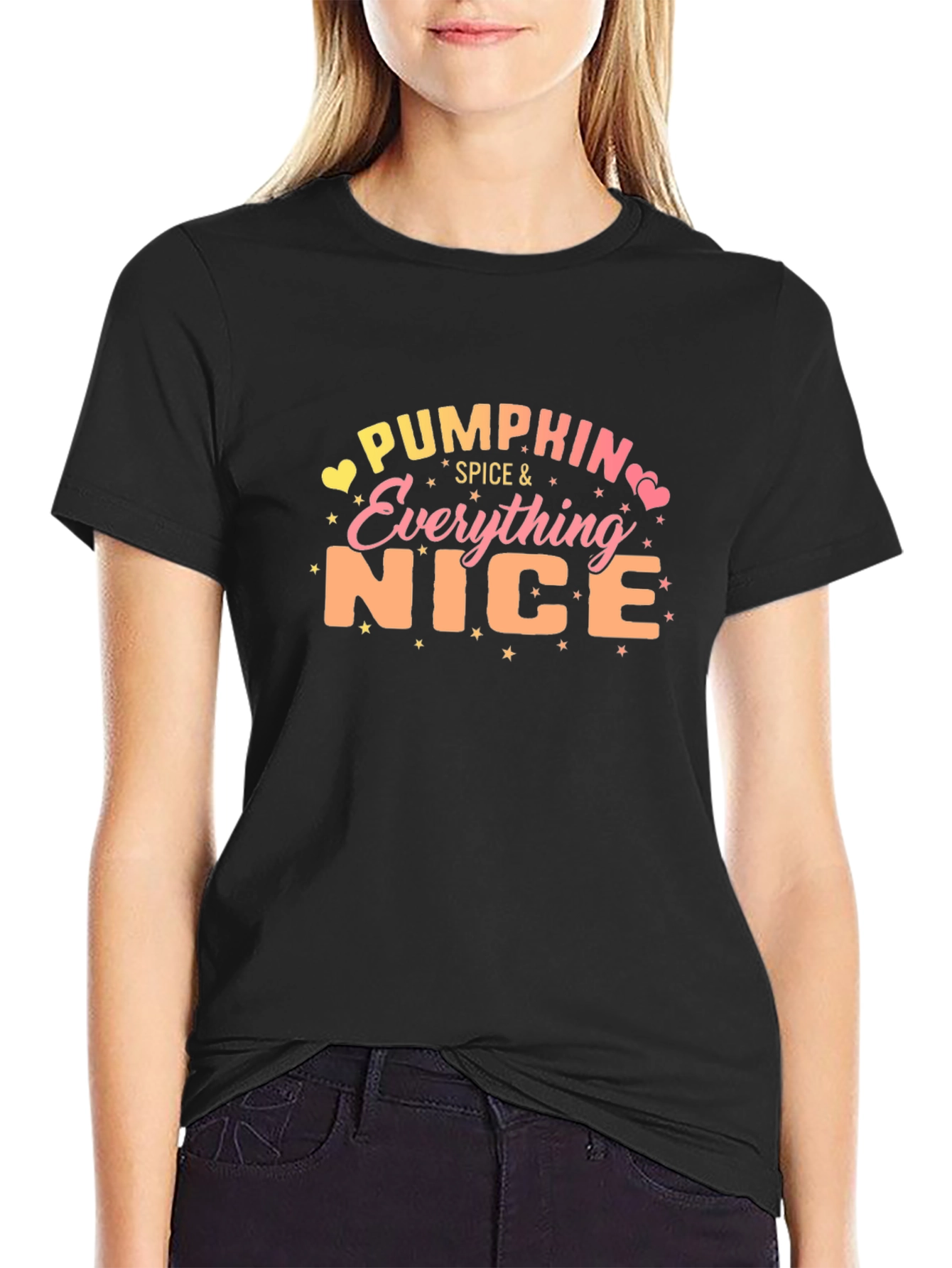 Pumpkin Spice & Everything Nice Fall T-Shirt