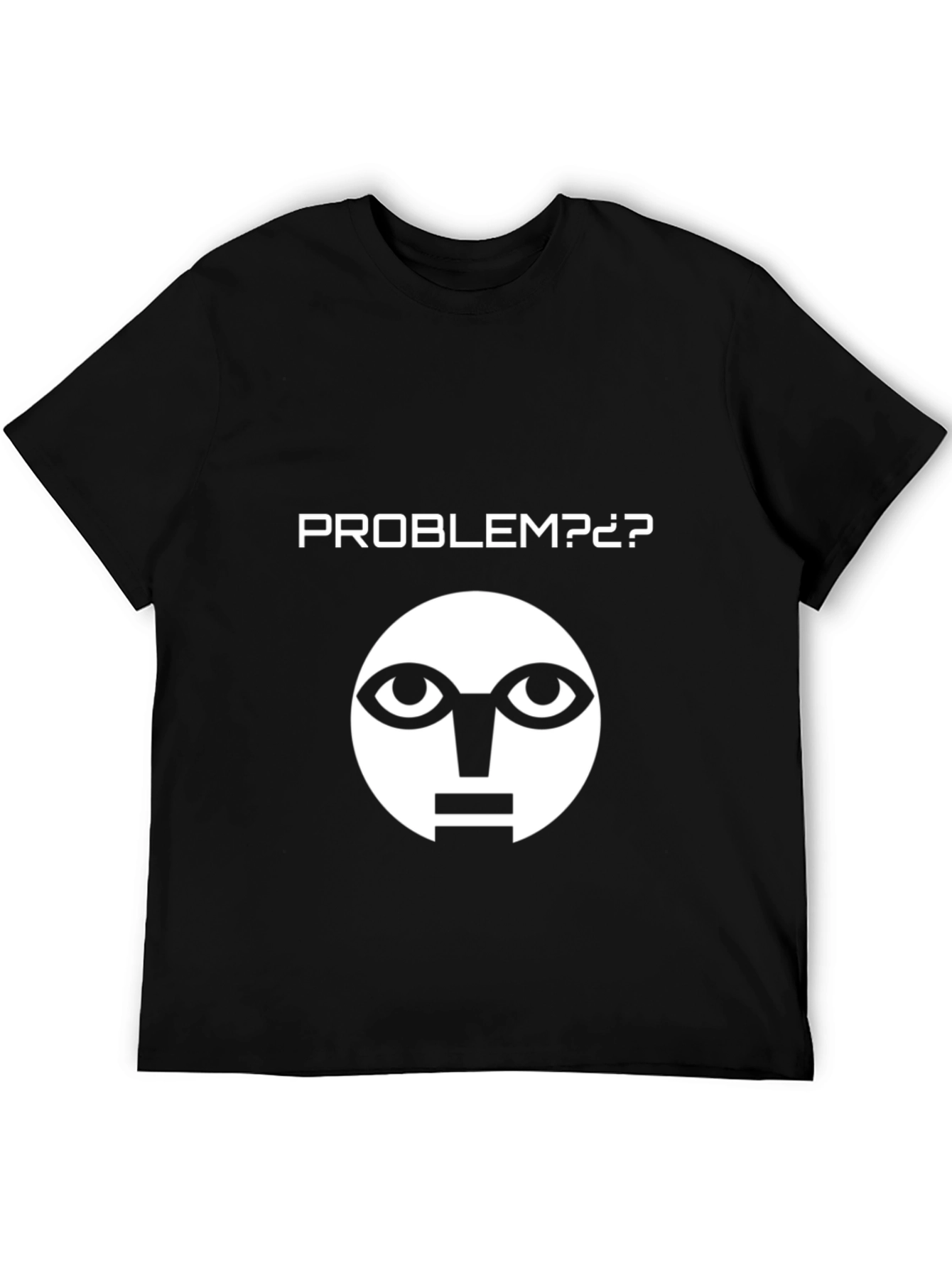 Problem? Meme Graphic Black T-Shirt