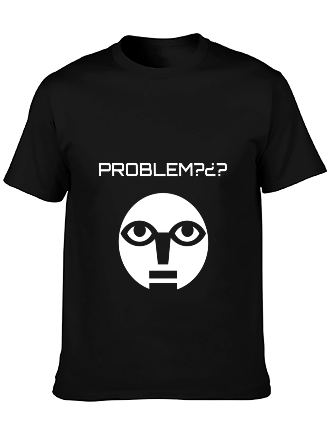 Problem? Meme Graphic Black T-Shirt