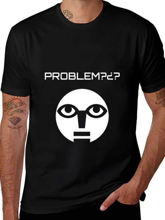 Problem? Meme Graphic Black T-Shirt