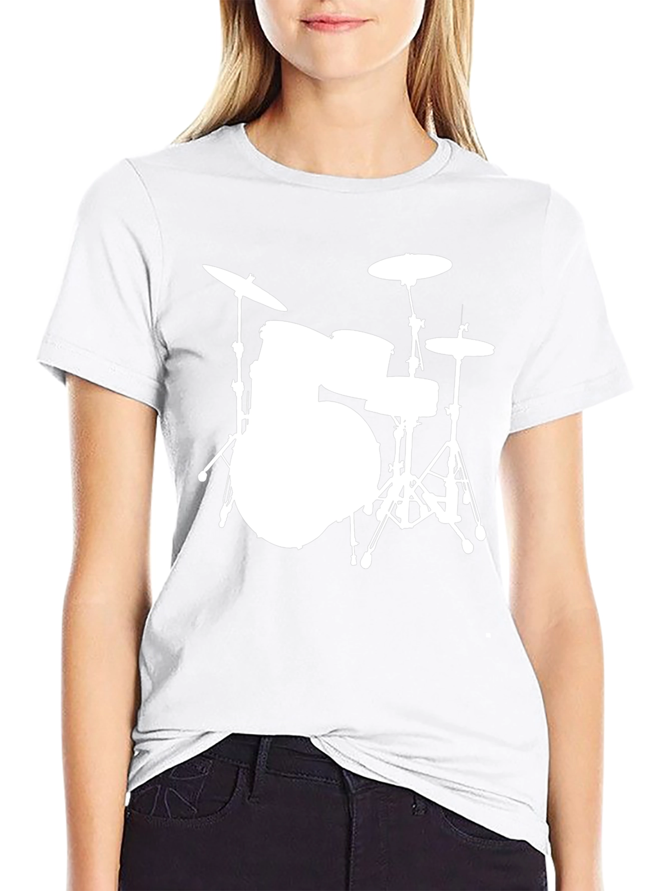 Drum Set T-Shirt - Musician Apparel