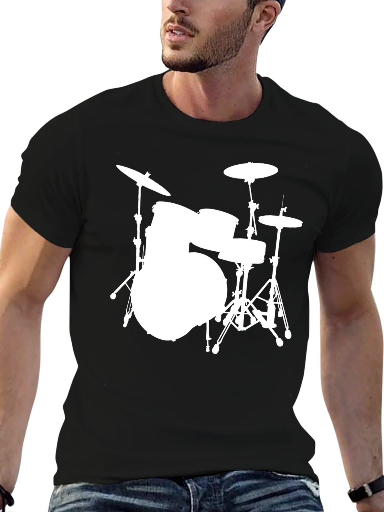 Drum Set T-Shirt - Musician Apparel