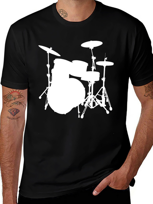 Drum Set T-Shirt - Musician Apparel