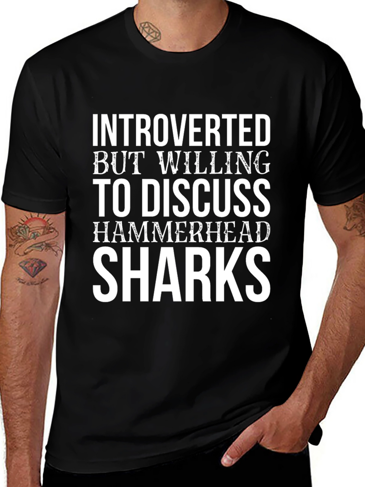 Introverted Hammerhead Sharks T-Shirt