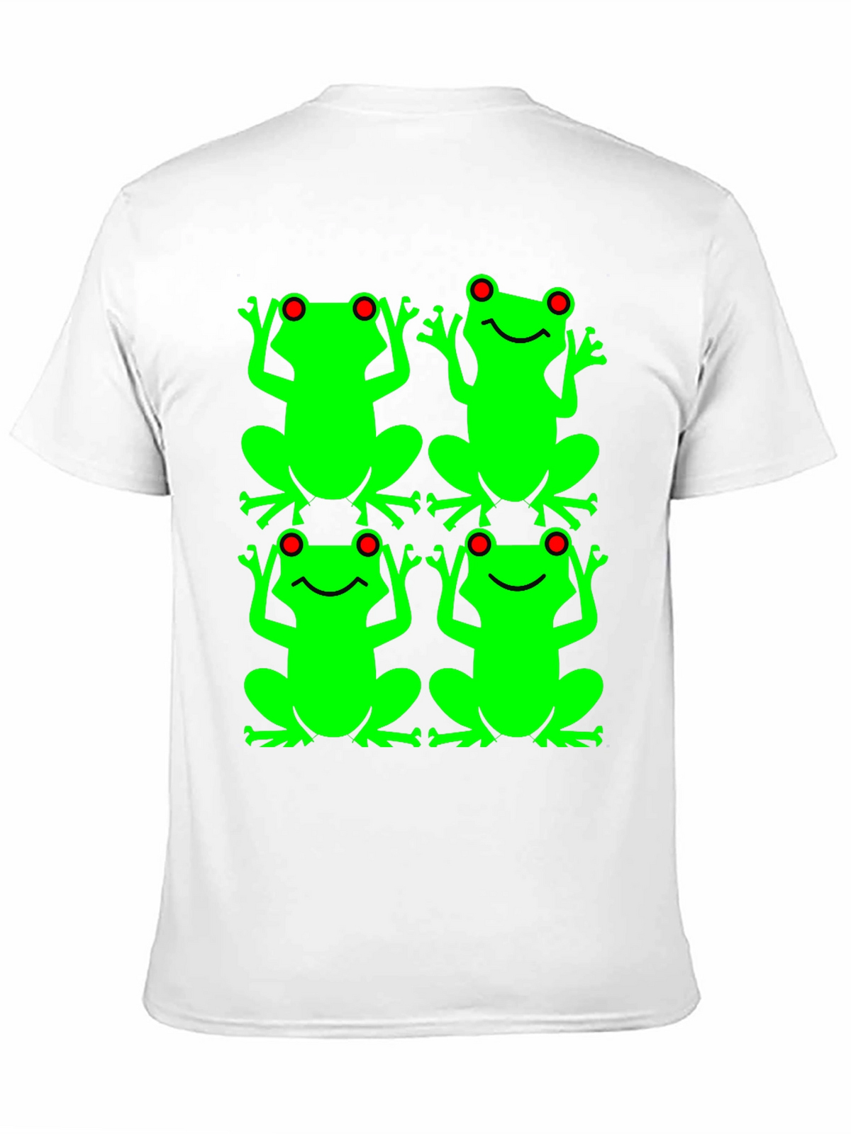 Frog Pattern Graphic T-Shirt