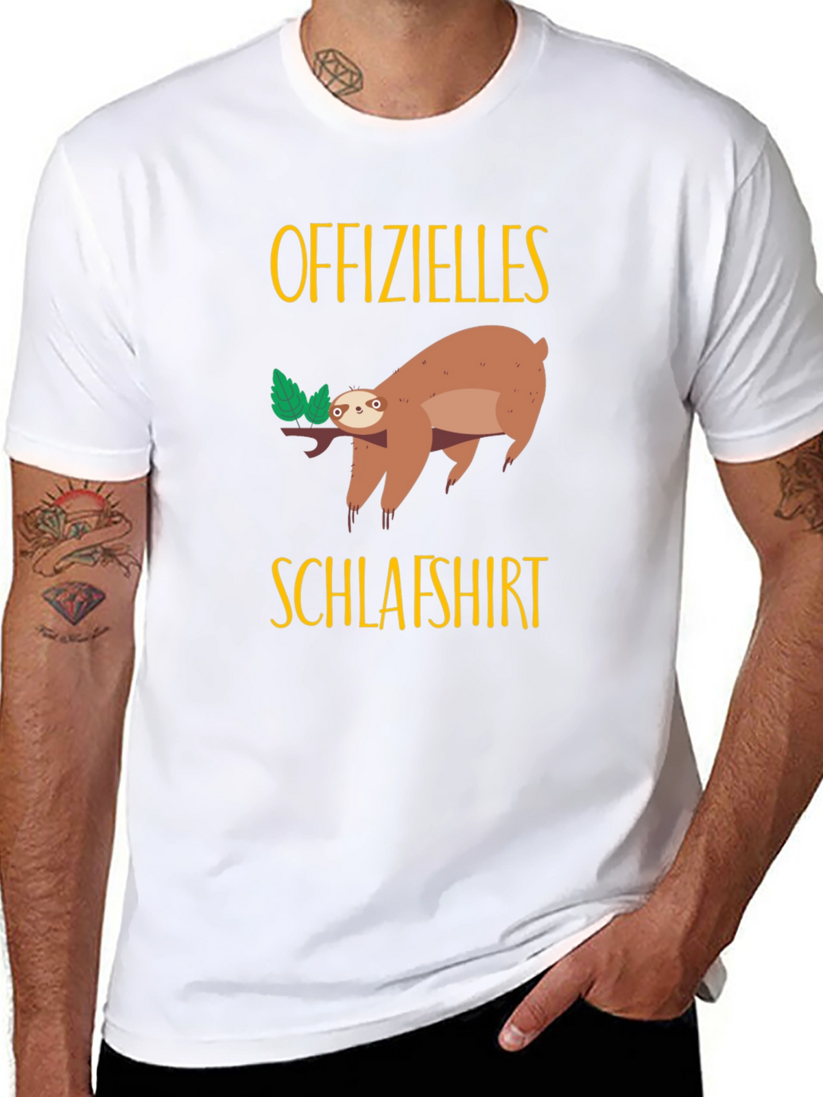 Lazy Sloth Sleep Shirt - Official Graphic Tee