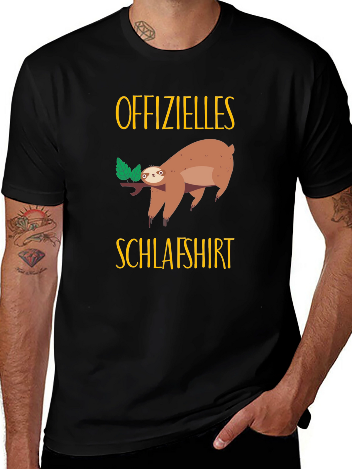 Lazy Sloth Sleep Shirt - Official Graphic Tee