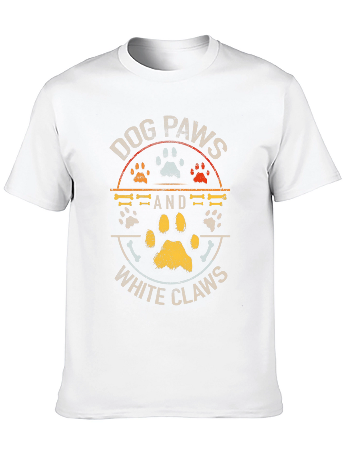 Dog Paws and White Claws Graphic Tee