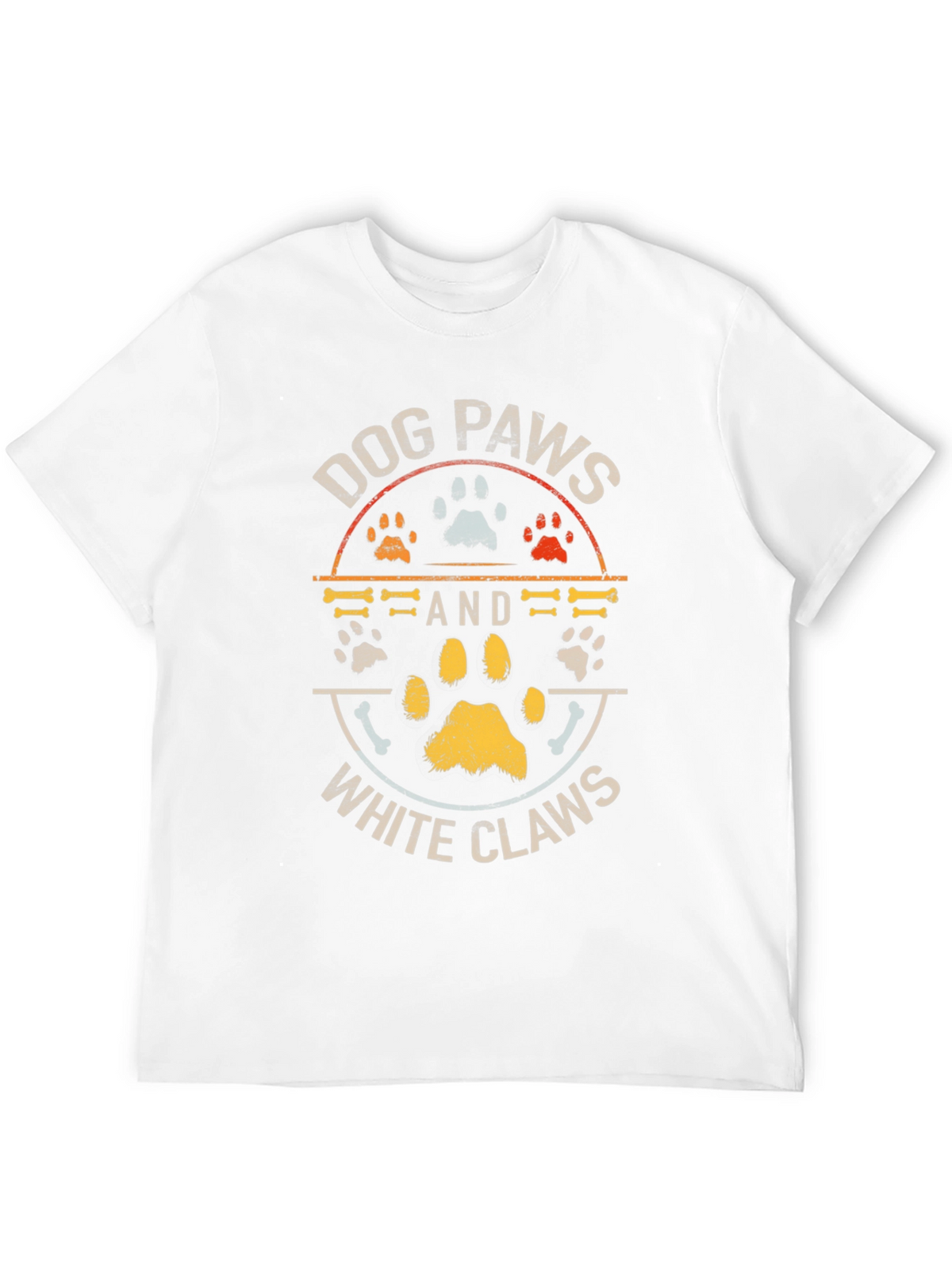 Dog Paws and White Claws Graphic Tee