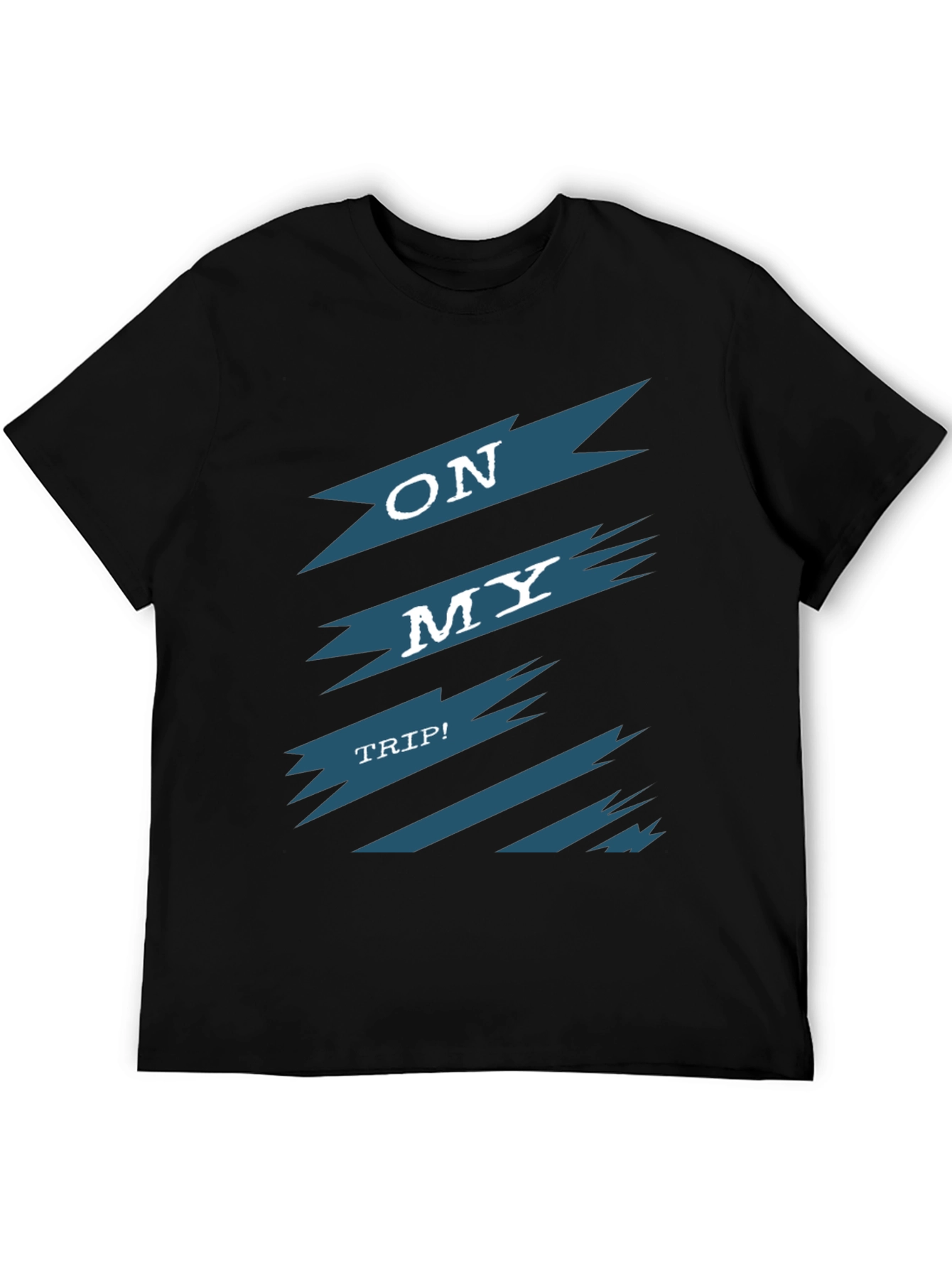 On My Trip Graphic Tee - Cool Adventure Shirt