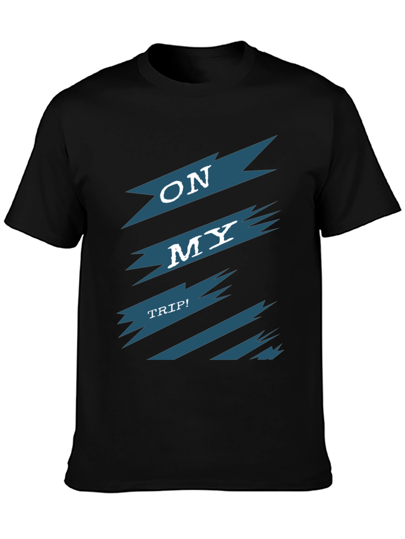 On My Trip Graphic Tee - Cool Adventure Shirt