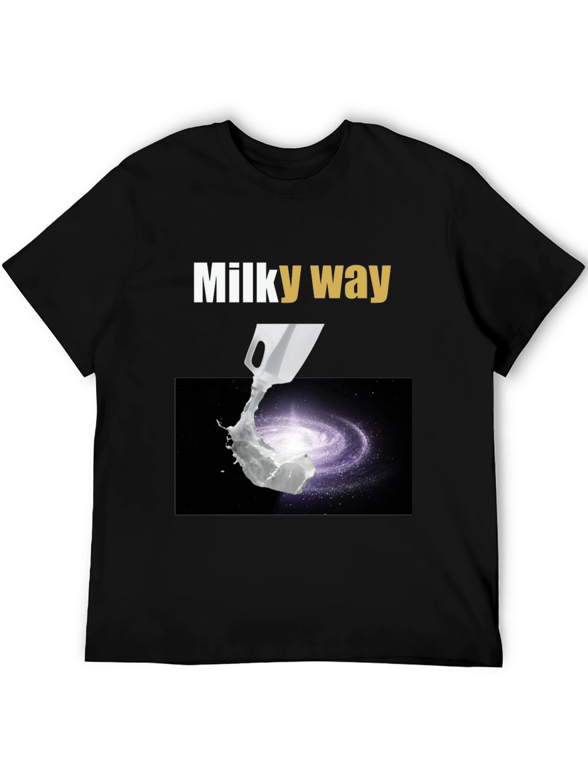 Milky Way Graphic T-Shirt - Space & Humor