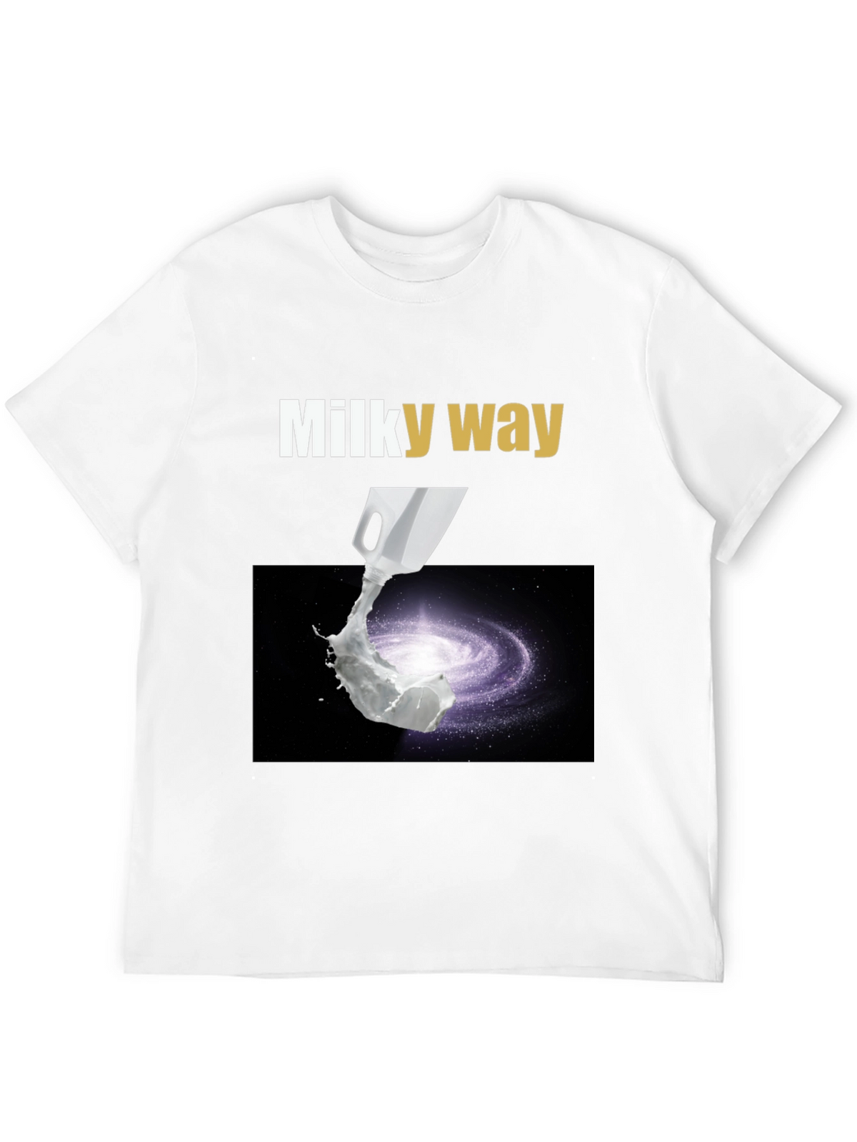 Milky Way Graphic T-Shirt - Space & Humor