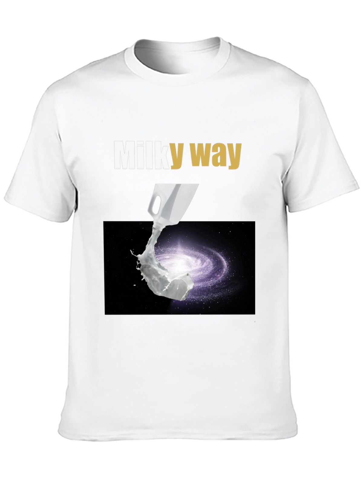 Milky Way Graphic T-Shirt - Space & Humor