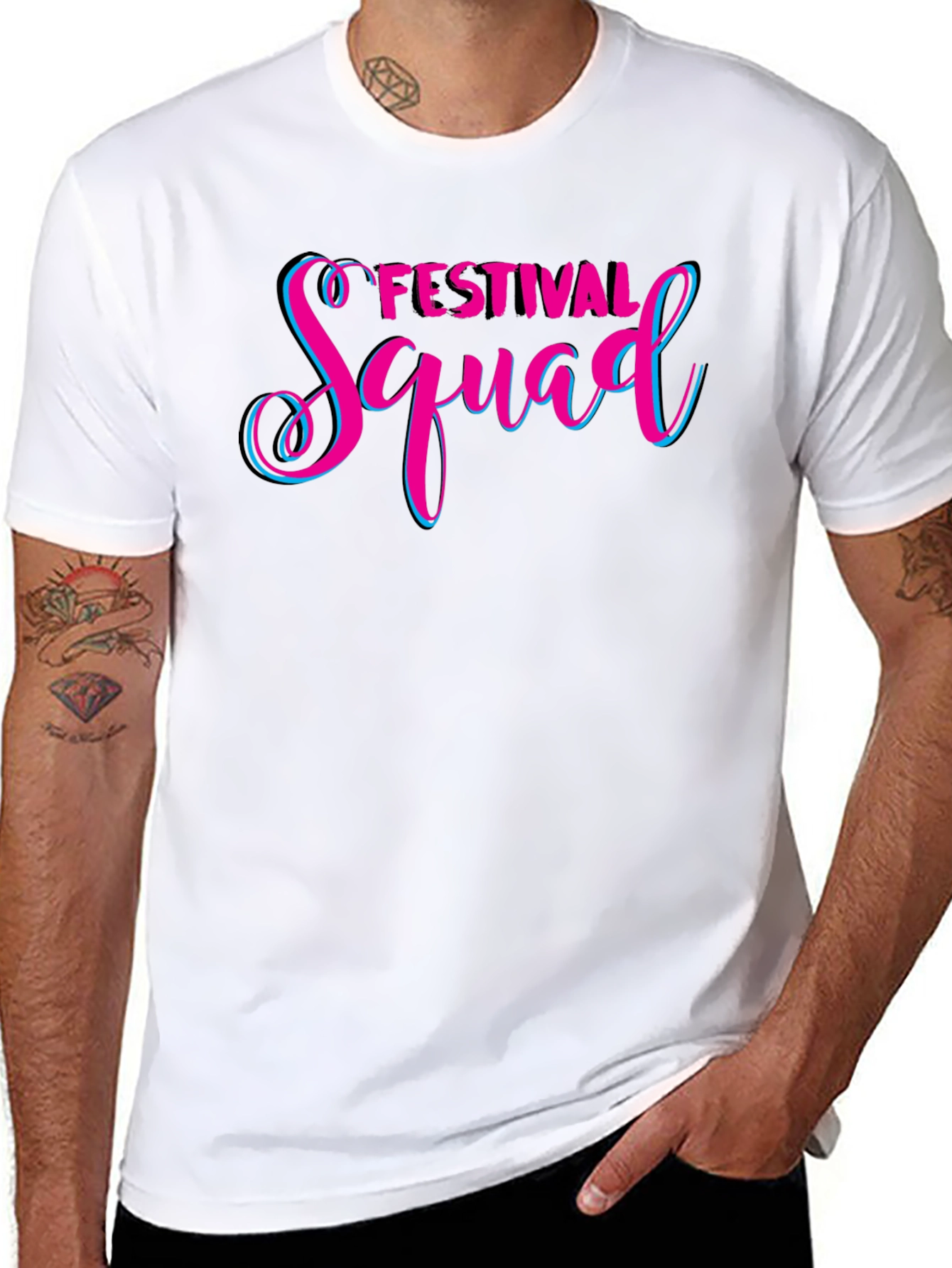 Festival Squad Graphic Tee - Stylish & Comfy