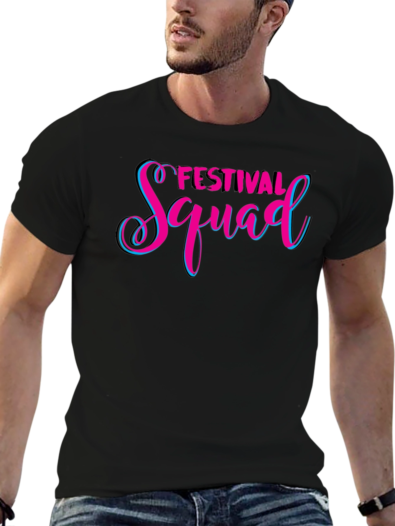 Festival Squad Graphic Tee - Stylish & Comfy