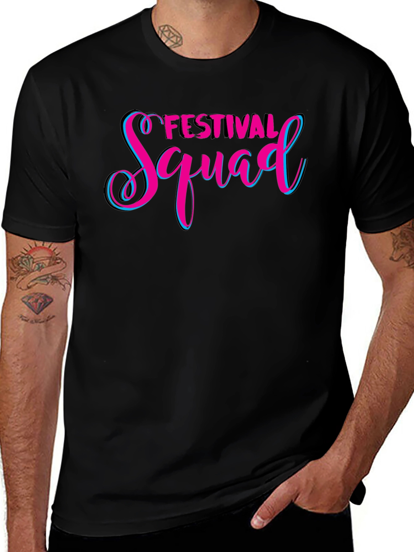 Festival Squad Graphic Tee - Stylish & Comfy